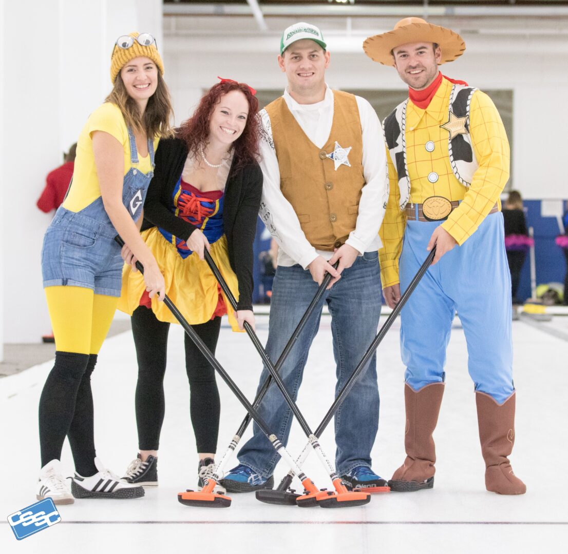 Back to the 80’s Curling Bonspiel Date Night